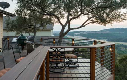 outdoor deck